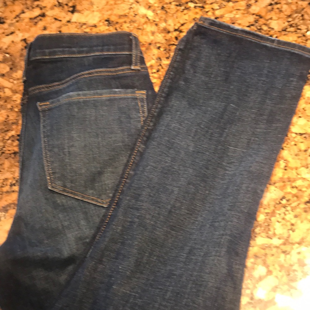 Loft modern kick crop jeans size 6